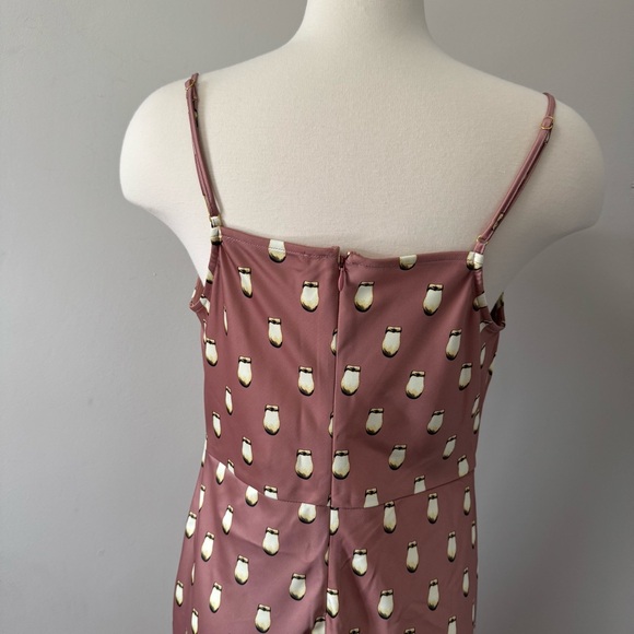 B.Yellowtail Elk Ivory Cowl Neck  Maxi Dress SZ Large - Picture 2 of 10